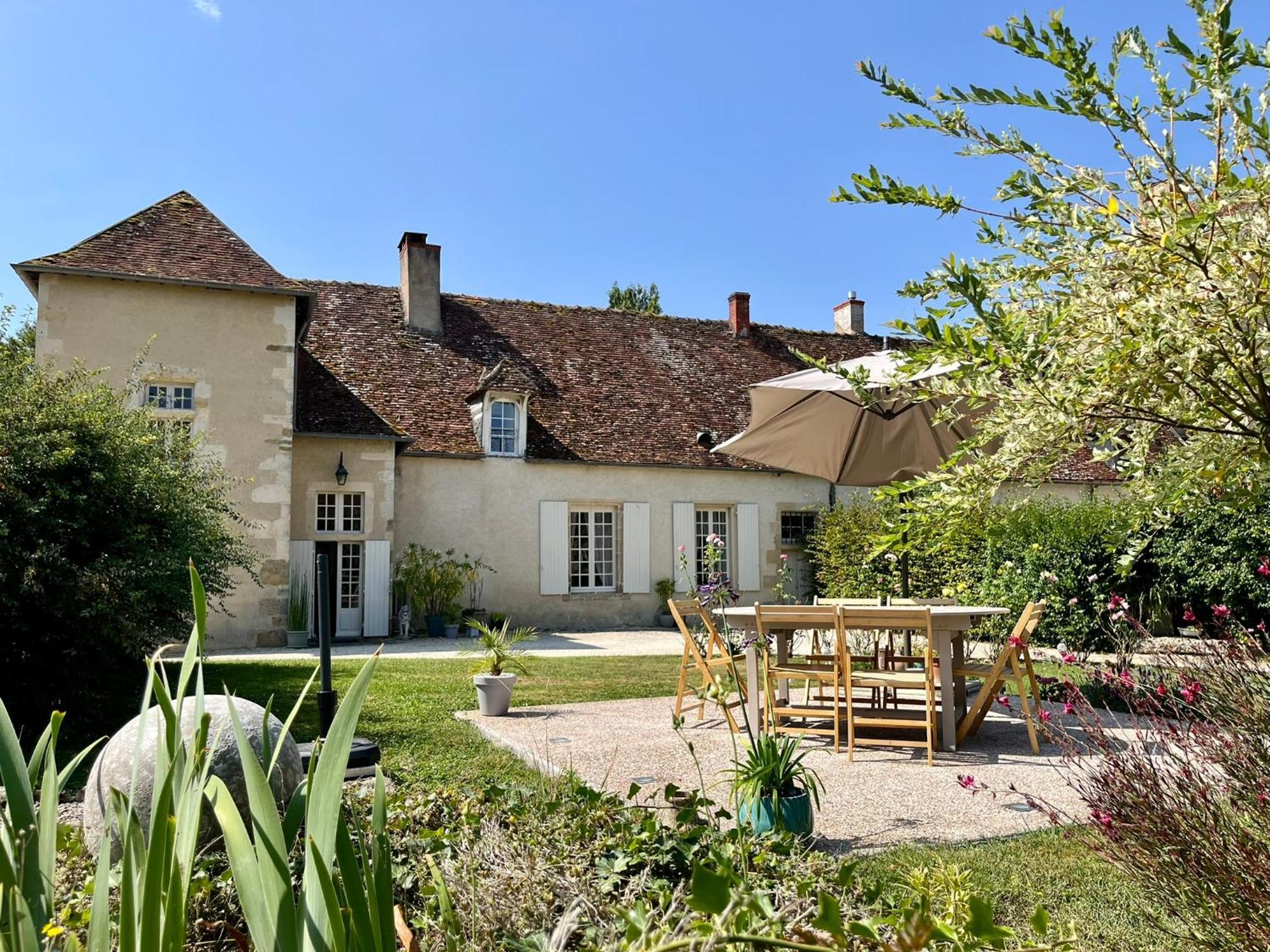 Bed and Breakfast O2 Tours Ourouer-les-Bourdelins Zewnętrze zdjęcie